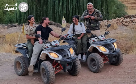 لذت طبیعت گردی با موتور چهار چرخ رو امتحان کن
