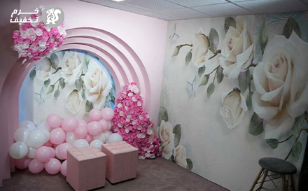 بادکنک آرایی متفاوت در فروشگاه تولد بازی